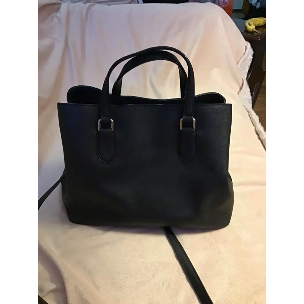 Women's Kate Spade Black Satchel Handbag Crossbody - Picture 8 of 16